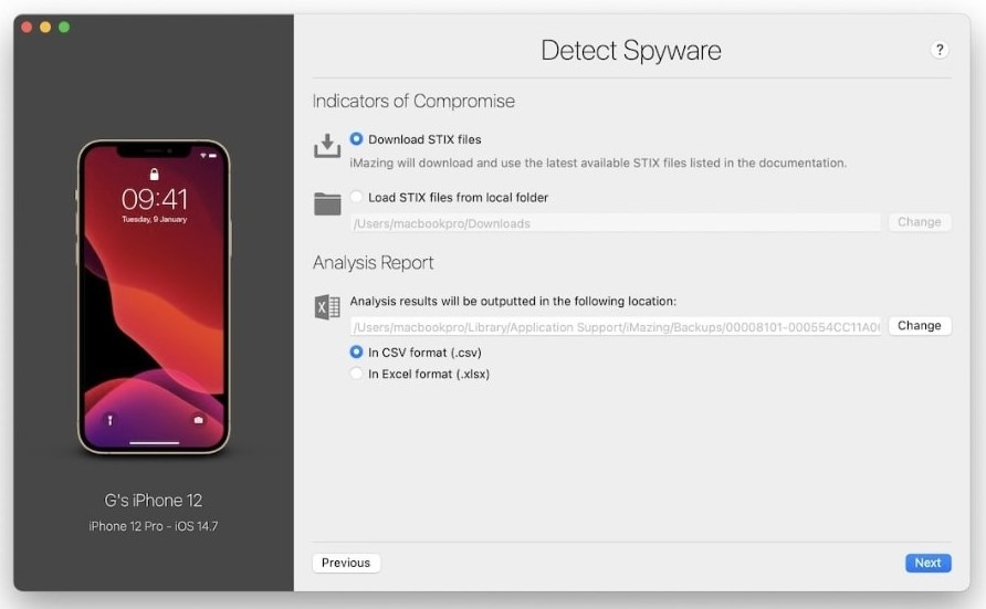 spyware detector ios