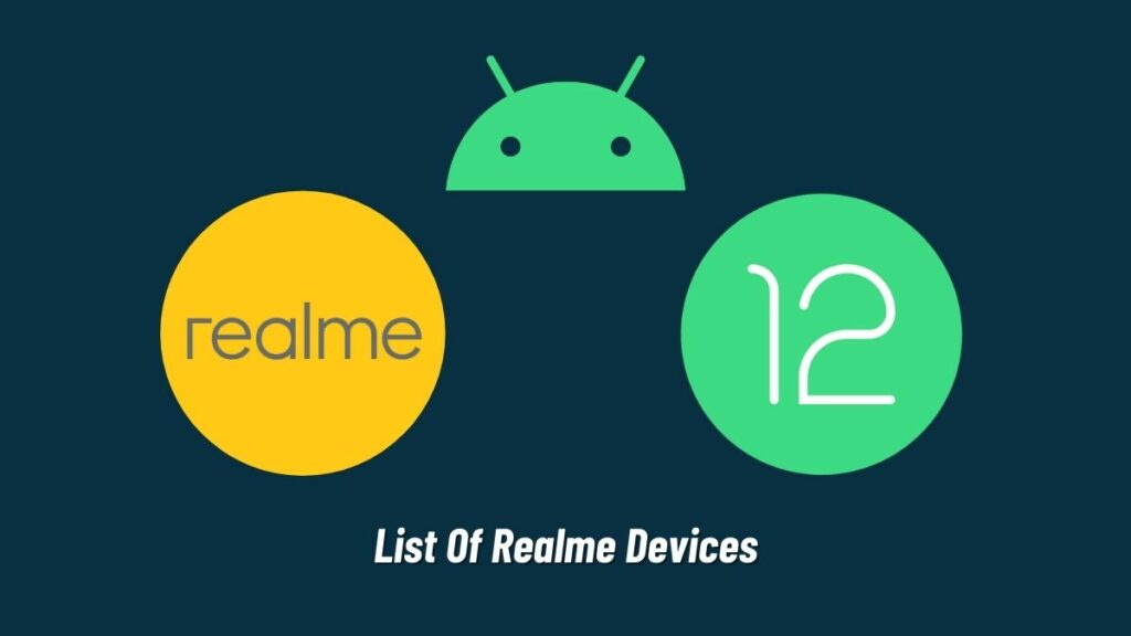 realme ui android 11 update list