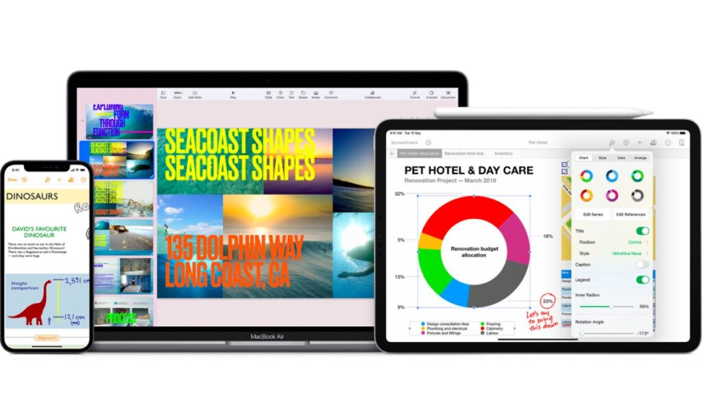 9. iWork in default macOS apps