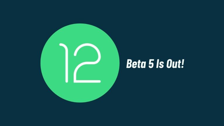 Android 12 beta 5 update features