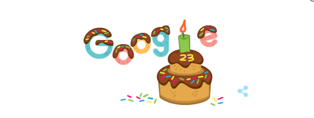 Google Birthday Doodle 2021