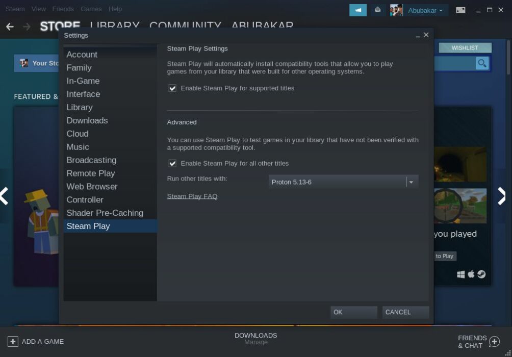 How to install Proton for Steam Play on Linux