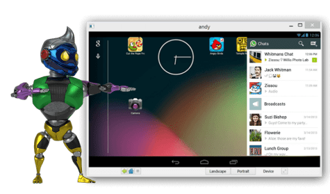 emulator shortcut android mac