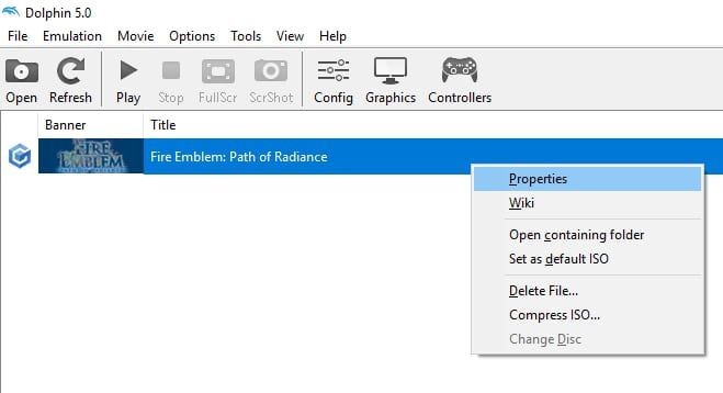 dolphin-emulator-game-properties