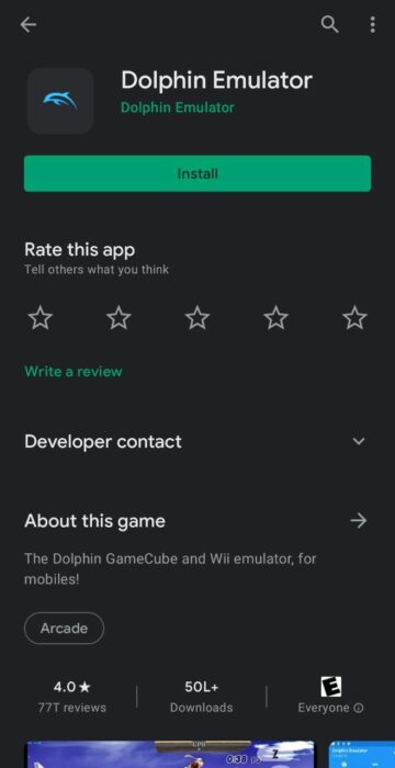 dolphin emulator settings for lg g5