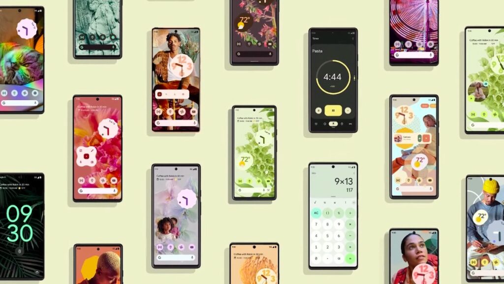 Android 12 on Pixel 6 featured