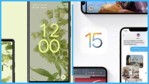 Android 12 vs iOS 15