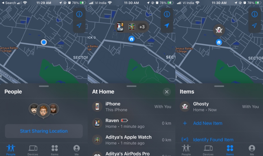 Apple Find My App Location Tracking