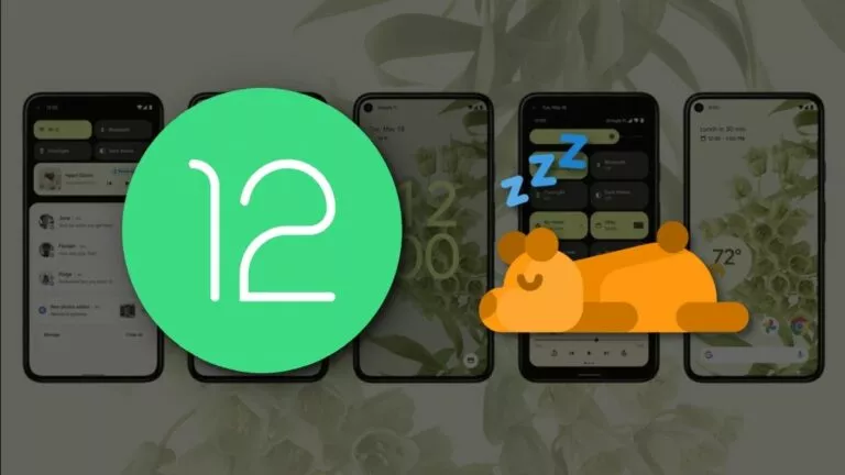 How to enable app hibernation feature in android 12