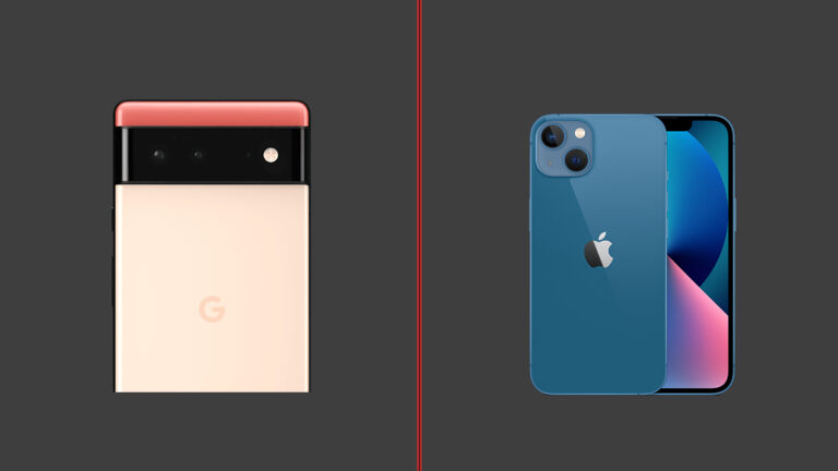 pixel 6 vs iphone 13