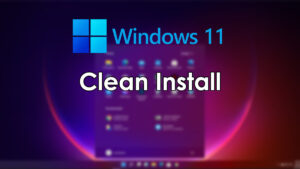 windows 11 clean install