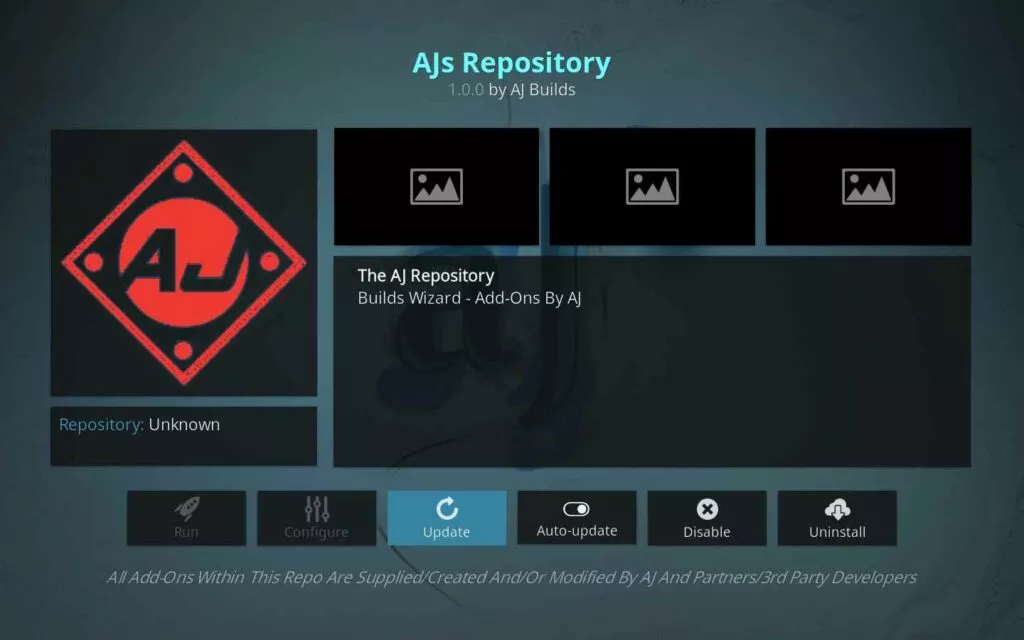 AJs Repository - Best Kodi Repositories