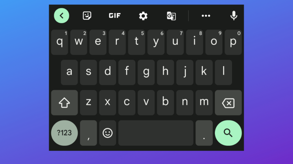 Gboard Android 12