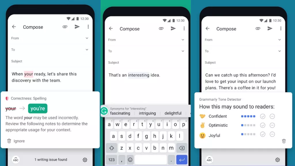Grammarly for Android