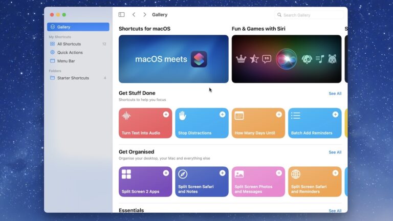 How to use shortcuts on macOS monterey featured image