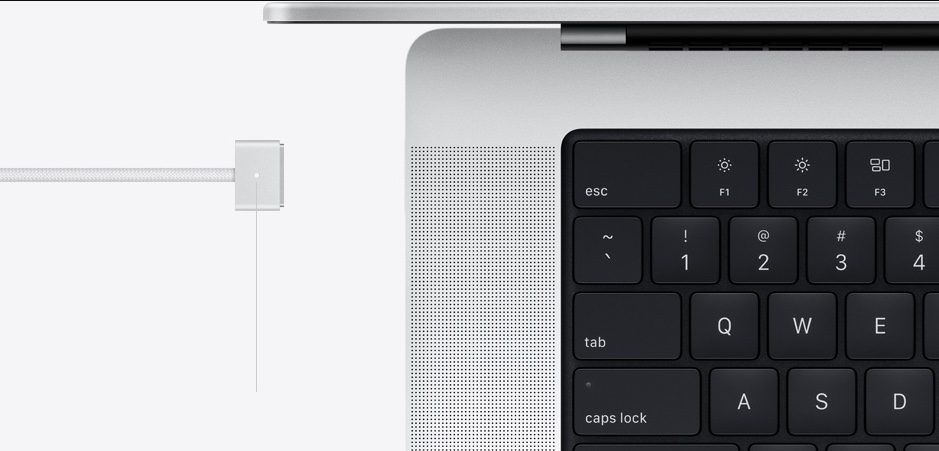 MagSafe 3.0 on MacBook Pro 14:16- Apple charging ecosystem