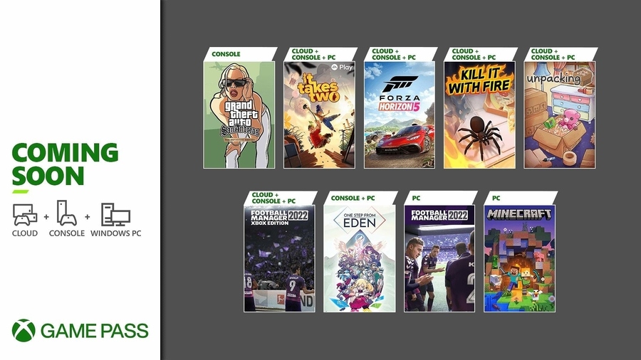 Xbox game pass november games