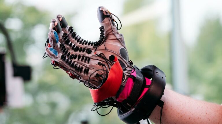 Meta Shows Off Its Haptic Glove That Lets You Feel Objects In VR