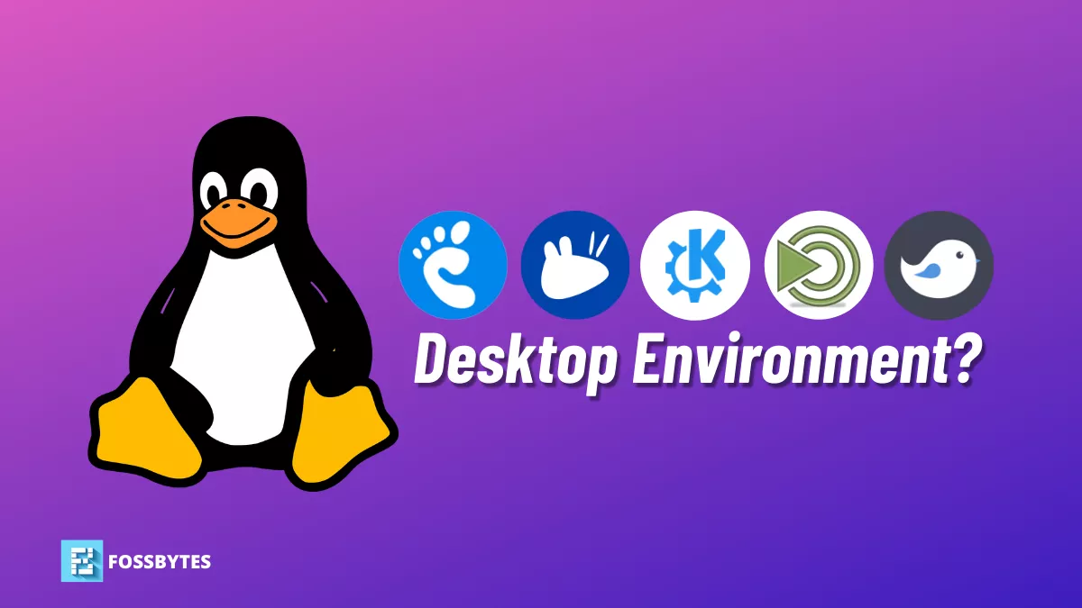 what is desktop environment in linux