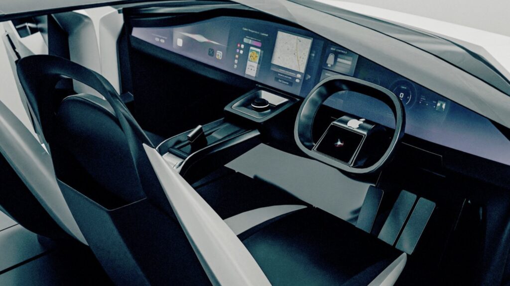 Apple Car interior