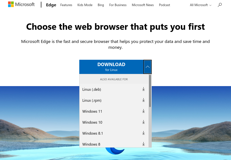 How to install Microsoft Edge on Linux