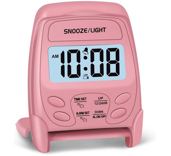 Peakeep Folding Alarm Clock - best tech gifts for christmas