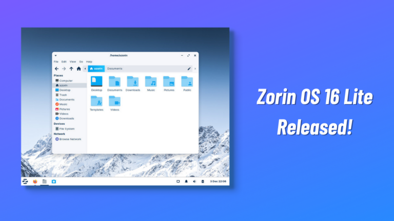Zorin OS 16 Lite Released!