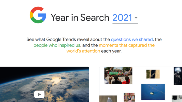 These Were The Top Searched Topics On Google In 2021