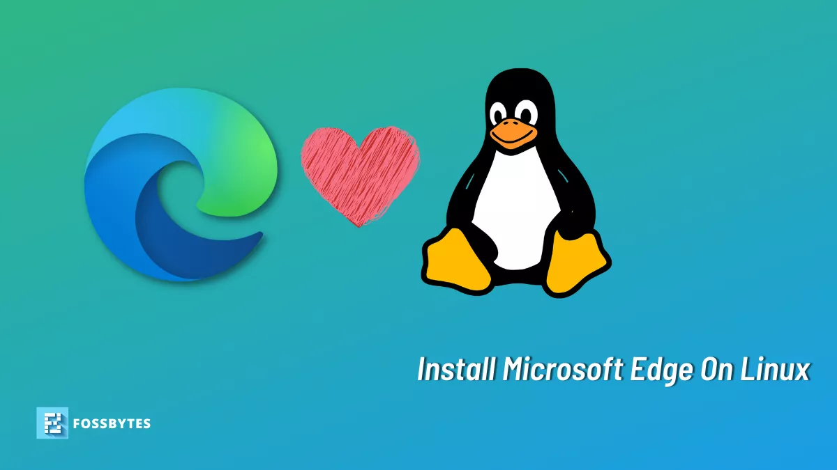 install microsoft edge on Linux