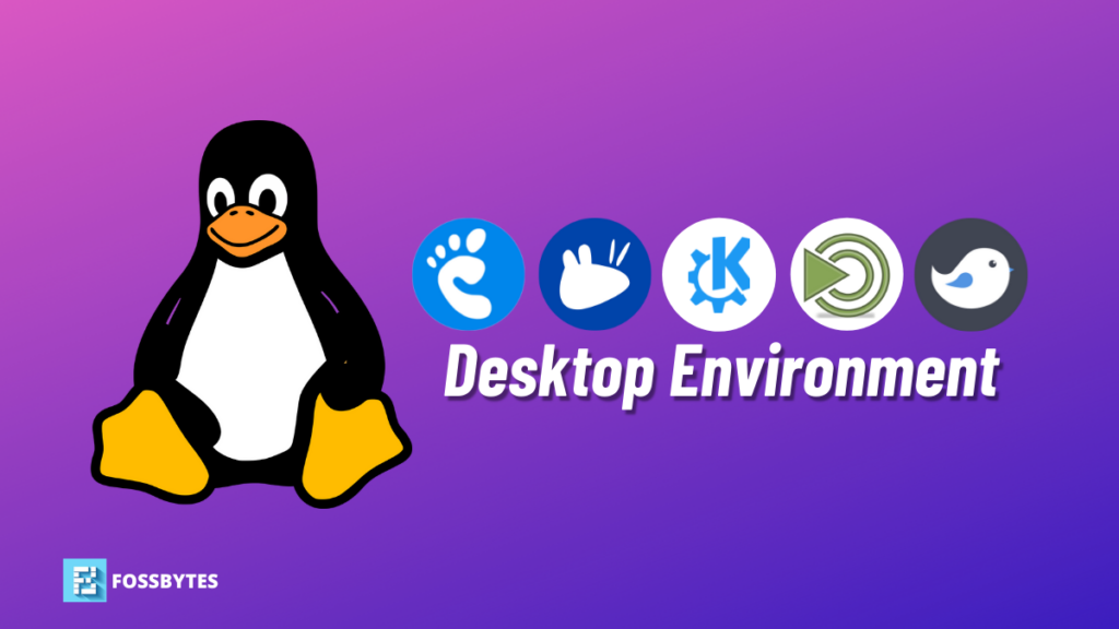 what is the desktop environment in linux