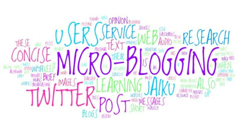 what is microblogging