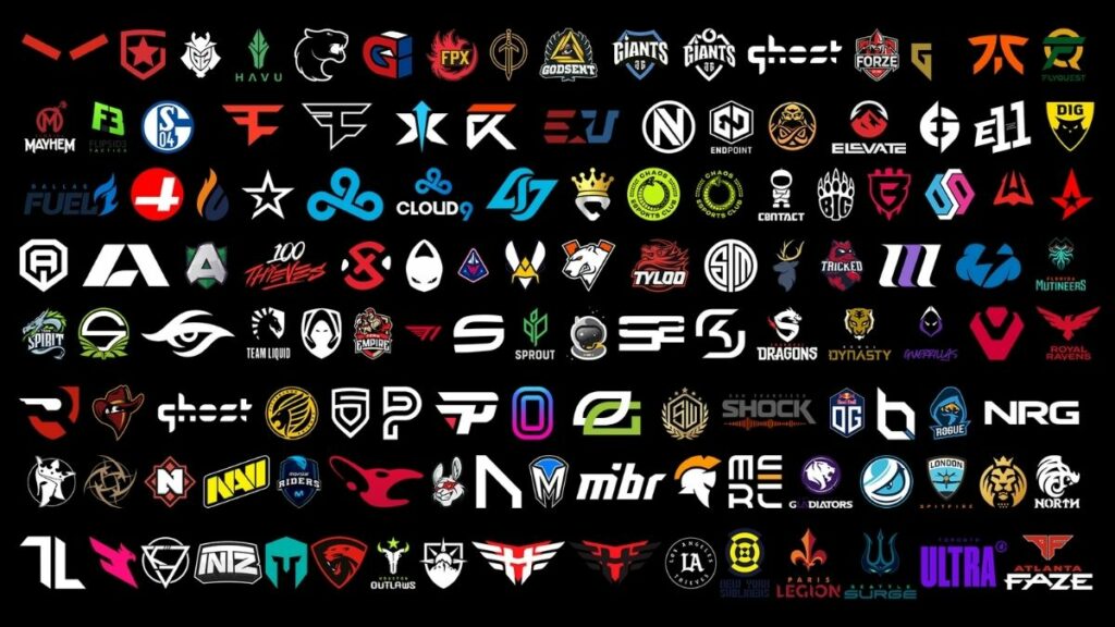 All esports teams