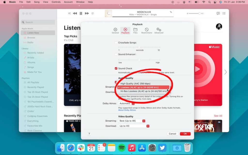 Comment Écouter Apple Lossless Sur Mac-5
