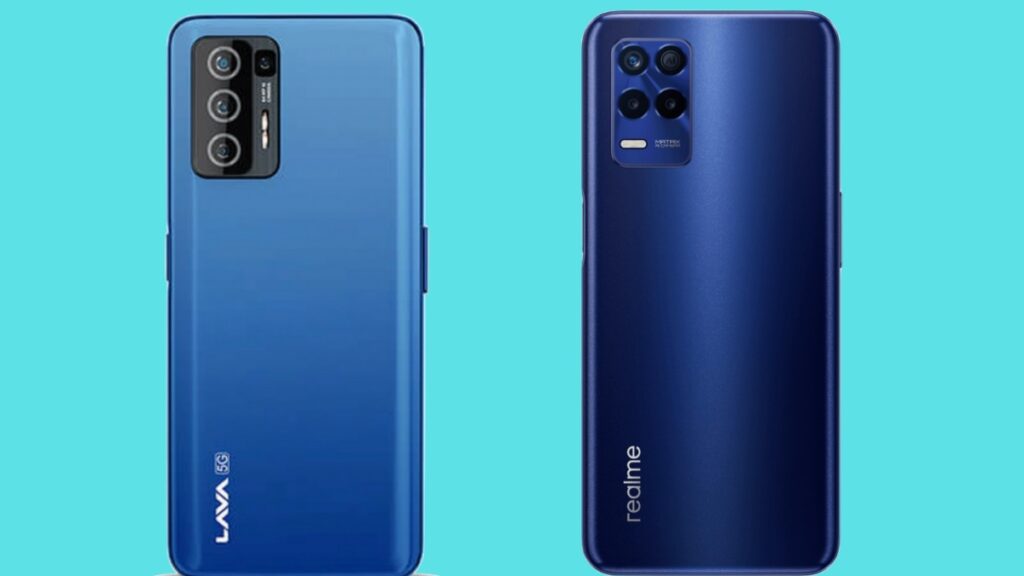 Lava Agni 5G realme 8s