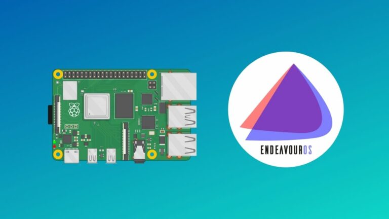 endeavouros now available on Raspberry pi