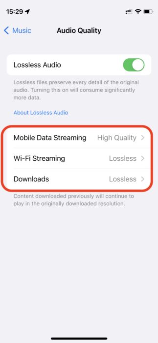 Comment Écouter L'Audio Sans Perte D'Apple Sur Iphone-4