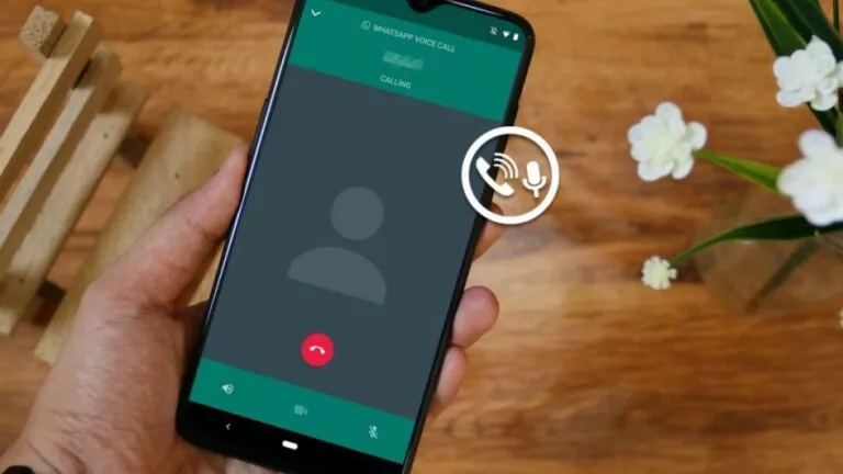 whatsapp voice calls interface