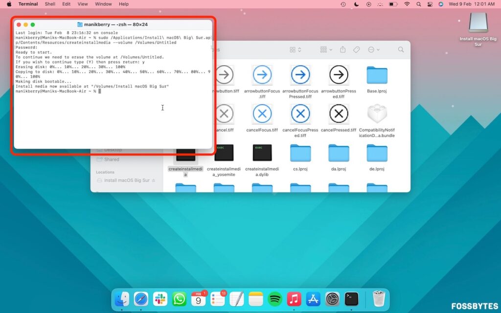 10. Créez Un Programme D'Installation Macos Amorçable