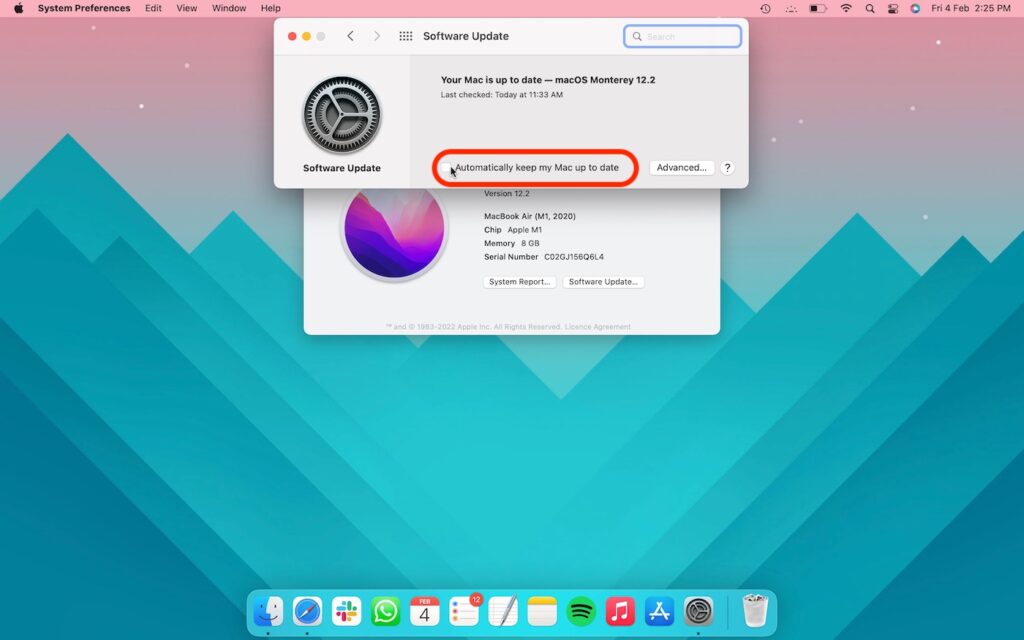 3. How to update mac