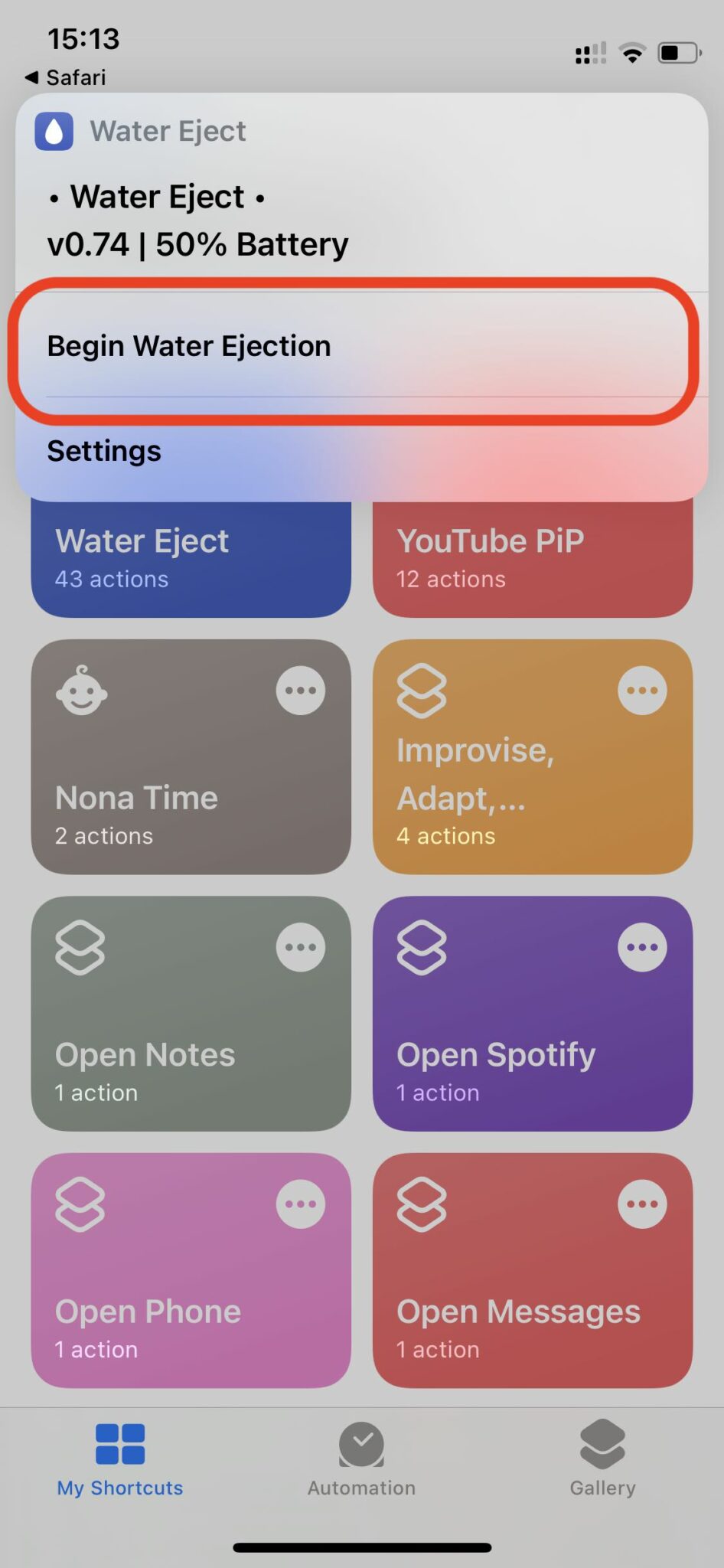 Here is How to Use Siri Shortcuts to Eject Water from iPhone - Fossbytes