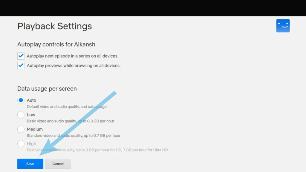 How to change streaming quality on Netflix