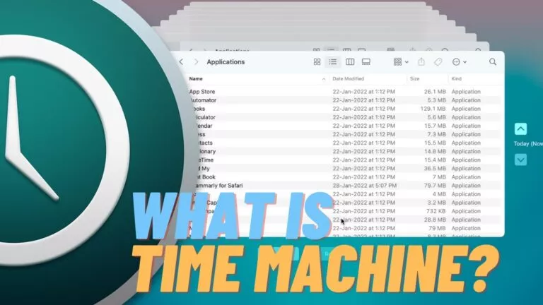 What Is Apple Time Machine On Mac? How To Use It