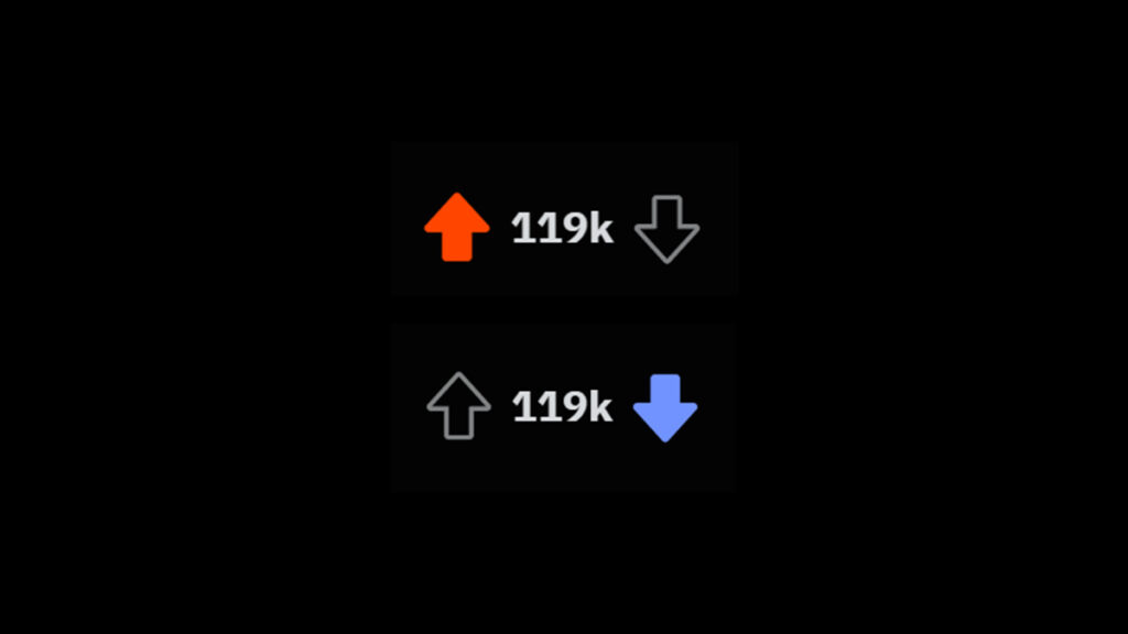 reddit karma upvote downvote