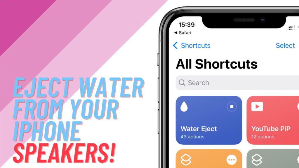 Here is How to Use Siri Shortcuts to Eject Water from iPhone - Fossbytes