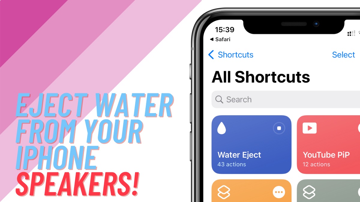 iphone water eject sound app