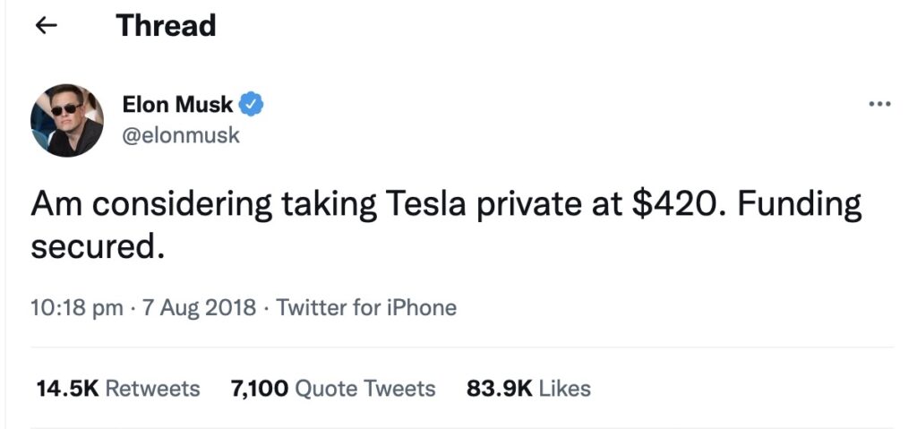 Elon Musk SEC