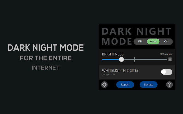 dark night mode chrome extension 