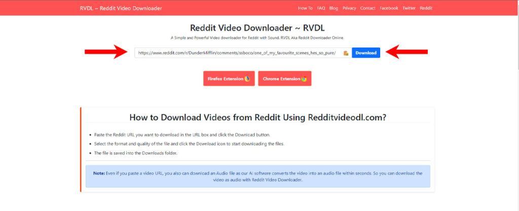 rvdl how to download videos from reddit