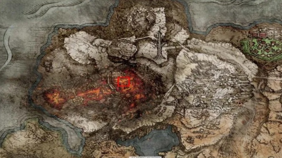 elden ring map magma blade