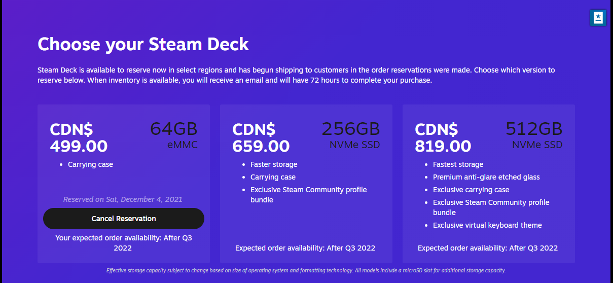 Some Steam Deck Pre-Orders Are Getting Bumped Up To Q3 And After